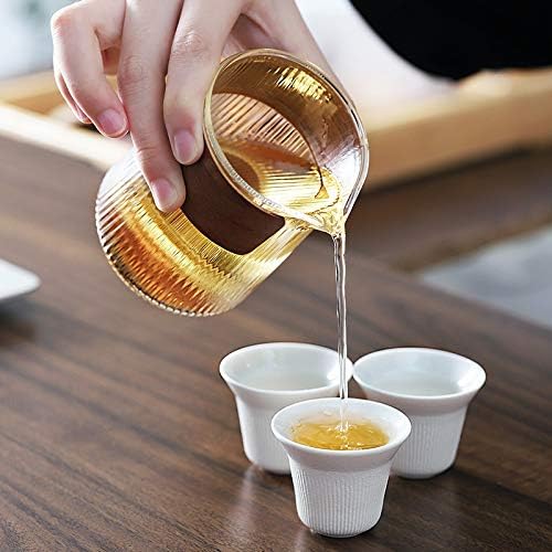JYDQM Travel Tea postavljen keramički prijenosni setovi za čaj za čaj sa kočićima na papiru sa malim staklenim filtrom cvijeće čajnih